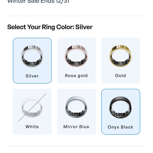 Mirror ring, with Charger, size 10, I would say more like a size 9 - Picture 6 of 14